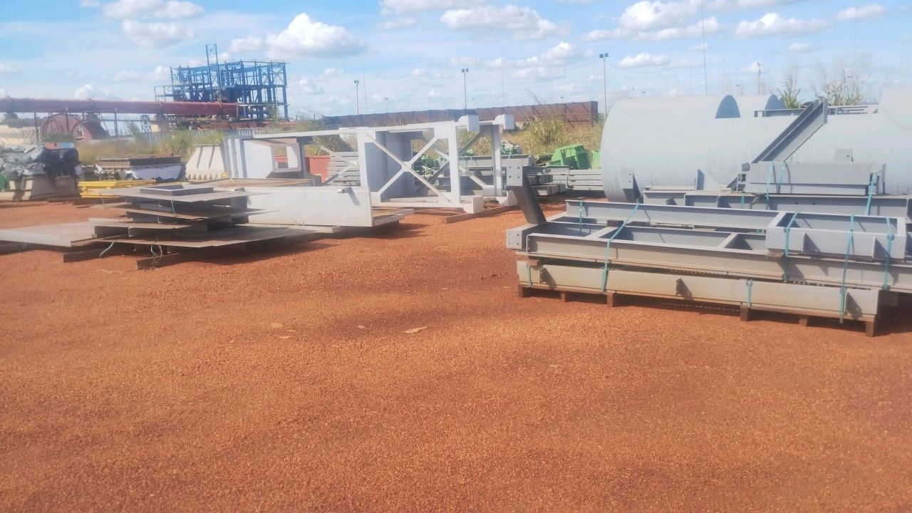 Metal Structure of Hopper
