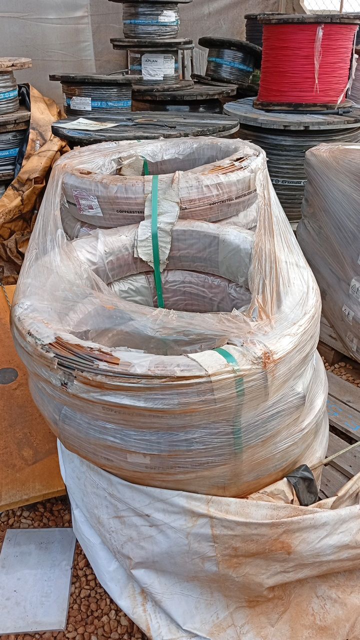 Lot with 14 reels of Intelli 30% Copper-Clad Aluminum Cable