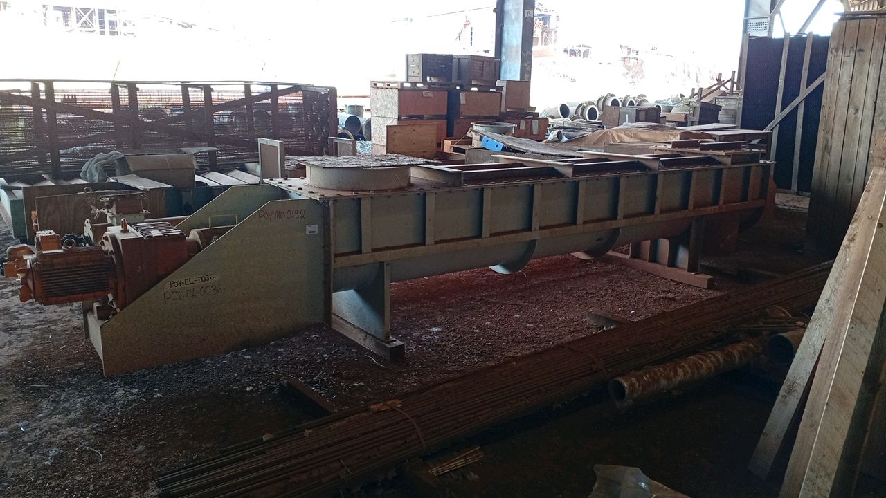 Intensiv-Filter Screw Conveyor 620/450mm pitch