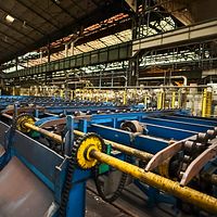 Heat Treatment Line with Cutting Saw at the end for Sampling-ITG Indultionsanslagen - Image 5