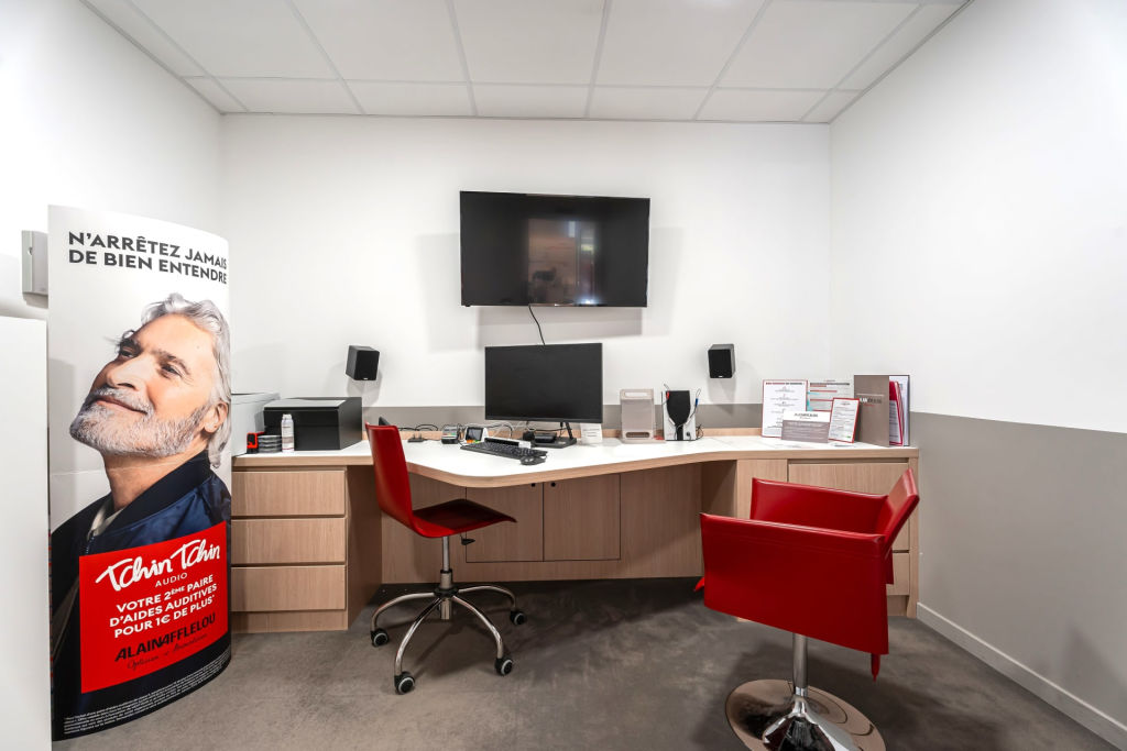 Magasin audioprothesiste C.C. de Keringant 22700 SAINT-QUAY-PERROS intérieur