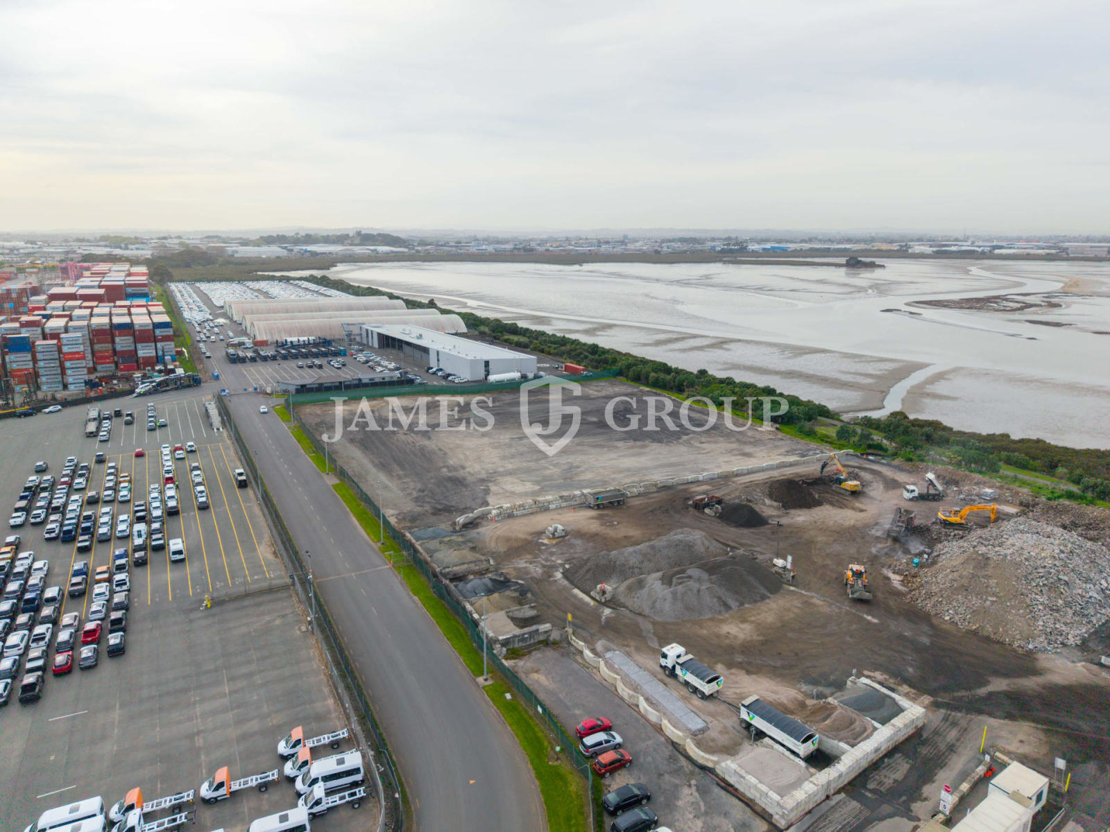 Heavy Industry Yard With Power & Water