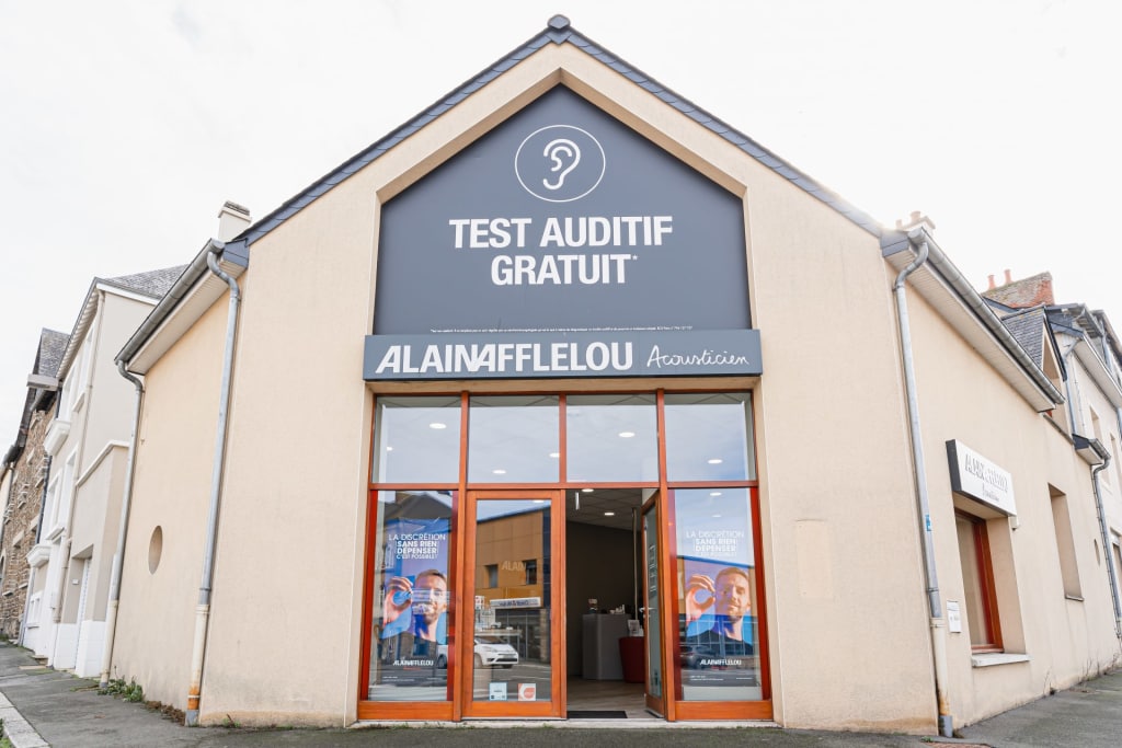 Magasin audioprothesiste 13 boulevard du Général Leclerc 53100 MAYENNE extérieur