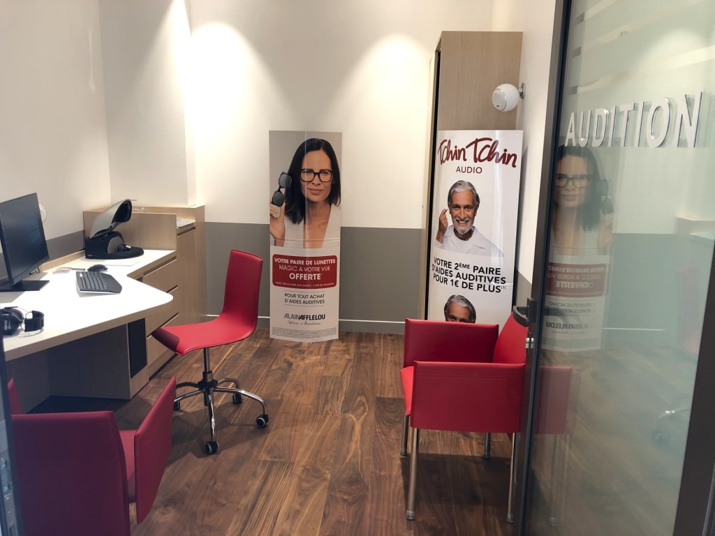 Magasin audioprothesiste 33 avenue du Général de Gaulle 44500 LA BAULE intérieur