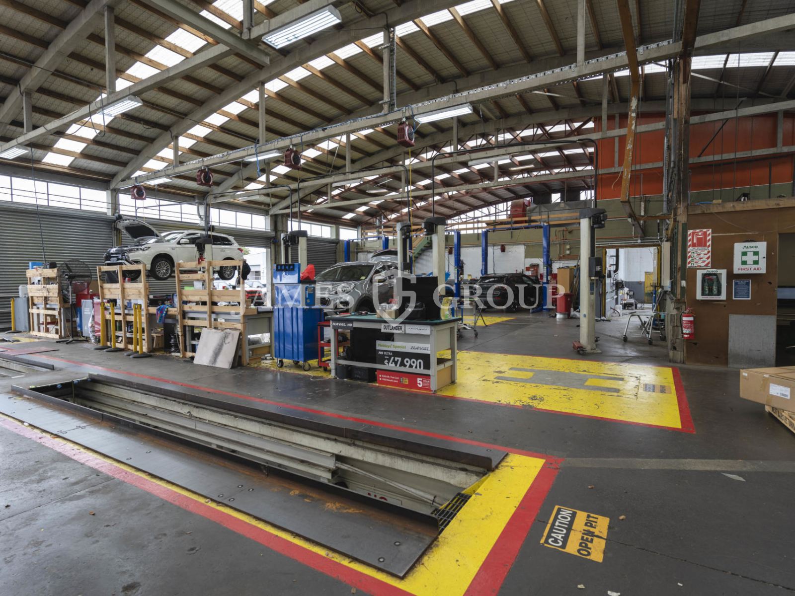 Drive-through Industrial With Inspection Pits