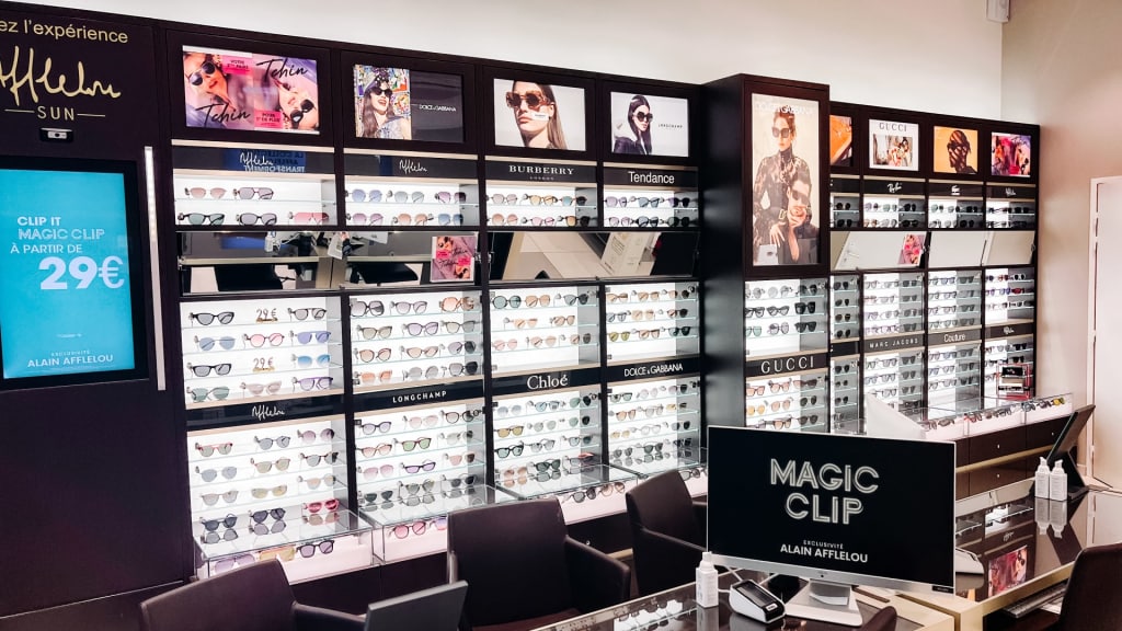 Magasin Opticien 14 avenue Henri Barbusse 69100 VILLEURBANNE intérieur