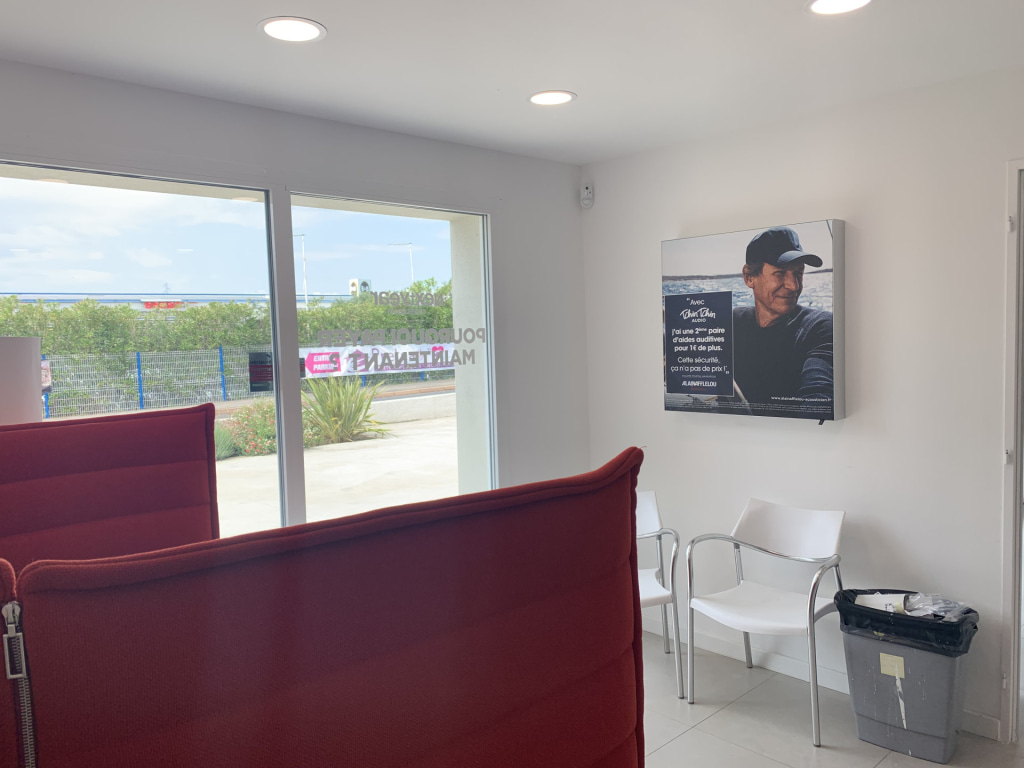 Magasin audioprothesiste ZAC Les Rodettes - 3 rue Jean-Pierre Lagarde 34120 PÉZENAS intérieur