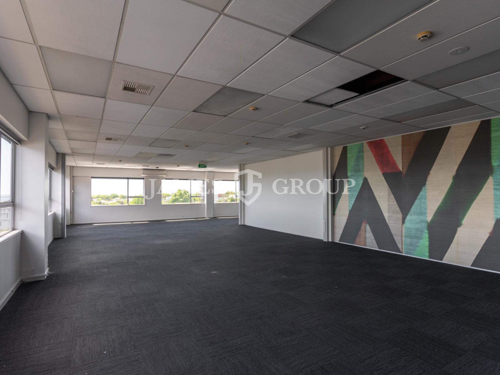 Bright Top Floor Parnell Office With Harbour Views