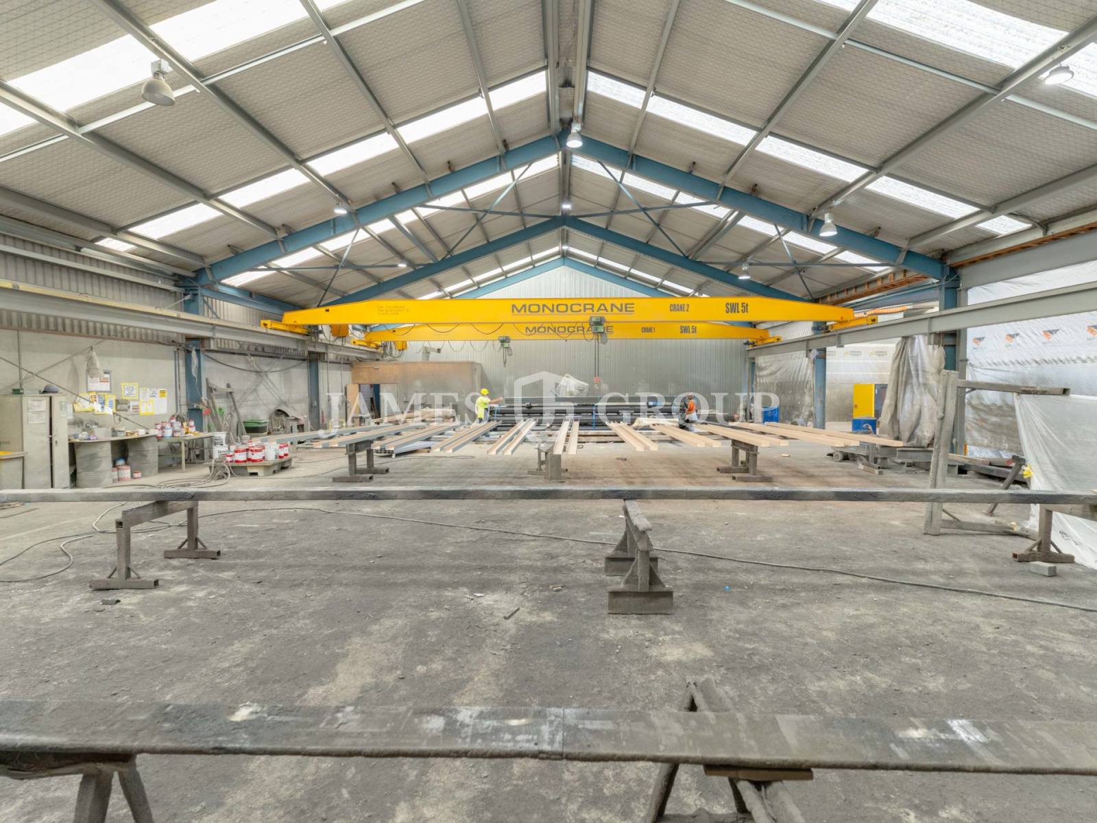 Functional Tilt-slab Warehouse With Office