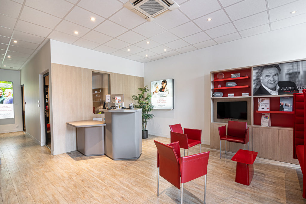 Magasin audioprothesiste 46 allée Jean Jaurès 31100 TOULOUSE intérieur