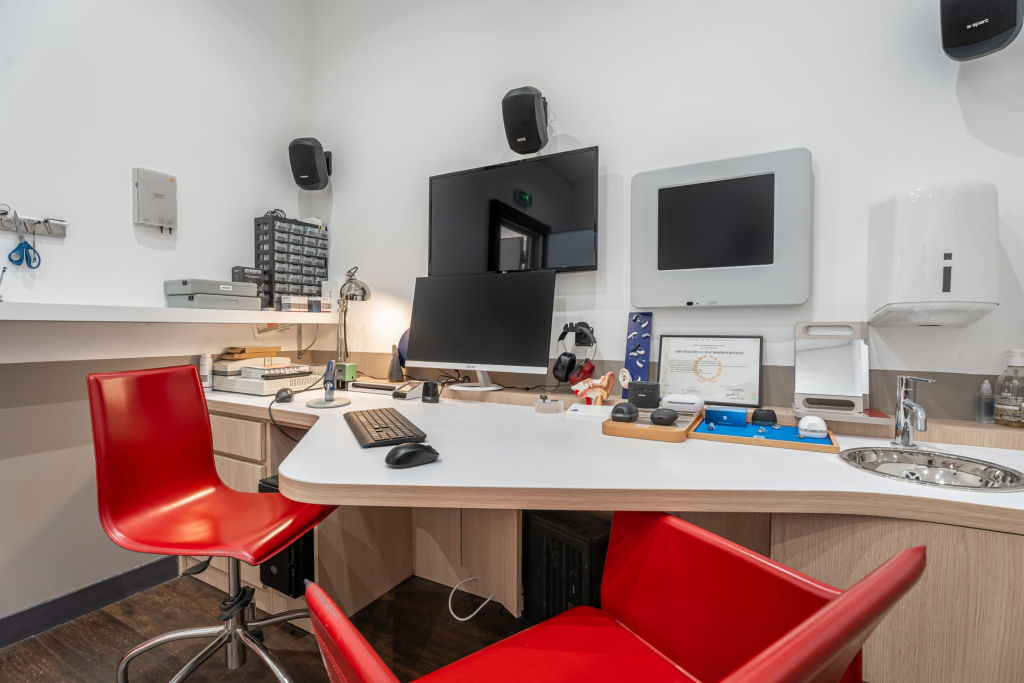 Magasin audioprothesiste 25 rue François Mauriac 56600 LANESTER intérieur