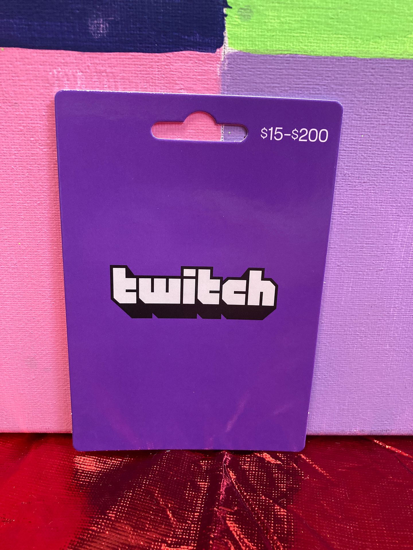 Gift Card (Twitch $15 )