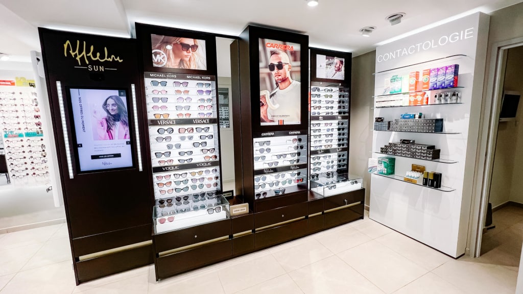 Magasin Opticien 8 rue de Lyon 01800 MEXIMIEUX intérieur