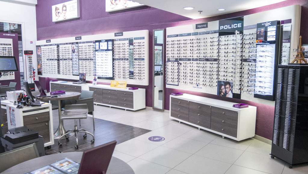 Magasin Opticien C.C. Carrefour 78410 FLINS-SUR-SEINE intérieur