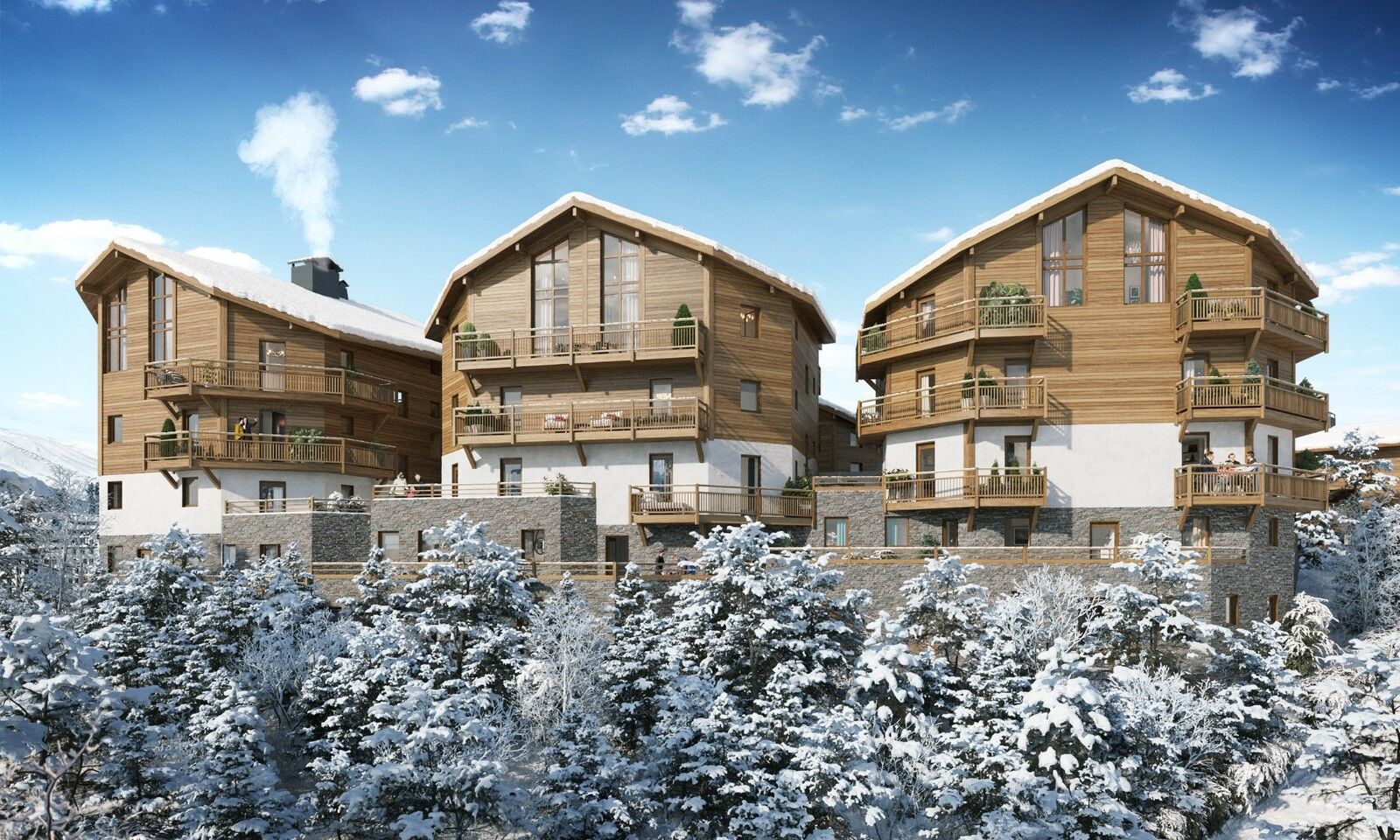  bed Nouveau développement à vendre à l’Alpe d’Huez Grand Domaine, Alpes françaises