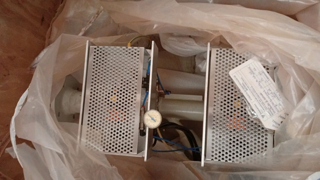 Disassembled Mill Components
