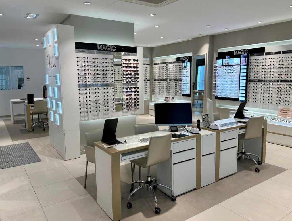 Magasin Opticien 2 place de la République 68130 ALTKIRCH intérieur