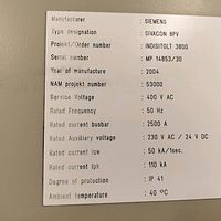 SIVACON Low-Voltage Switchgear with VFD-Siemens - Image 7