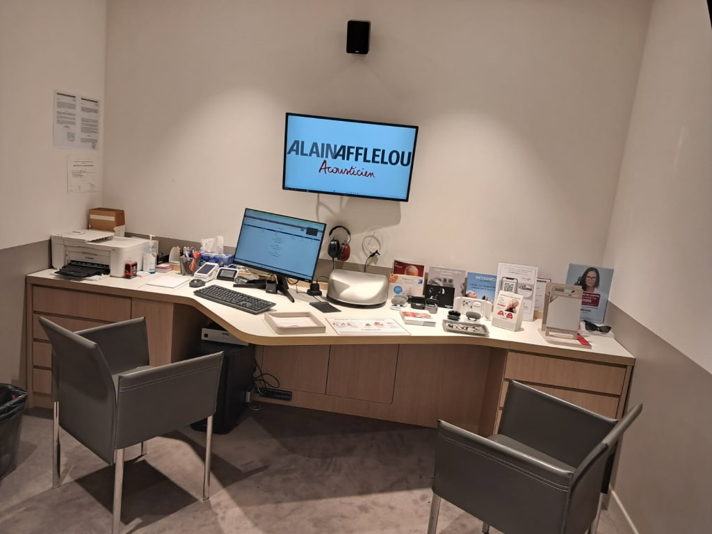 Magasin audioprothesiste C.C. Carrefour - 165 route nationale 7 38150 SALAISE-SUR-SANNE intérieur