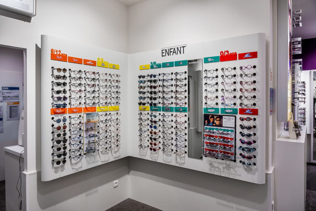 Magasin Opticien C.C. Auchan 90160 BESSONCOURT intérieur