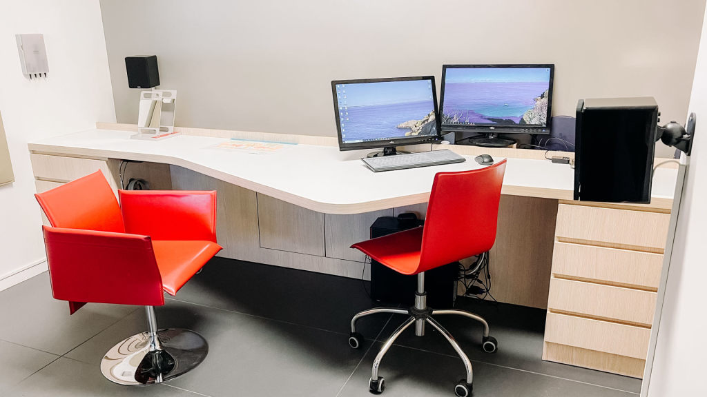 Magasin audioprothesiste 49 boulevard Costa de Beauregard 74600 ANNECY intérieur