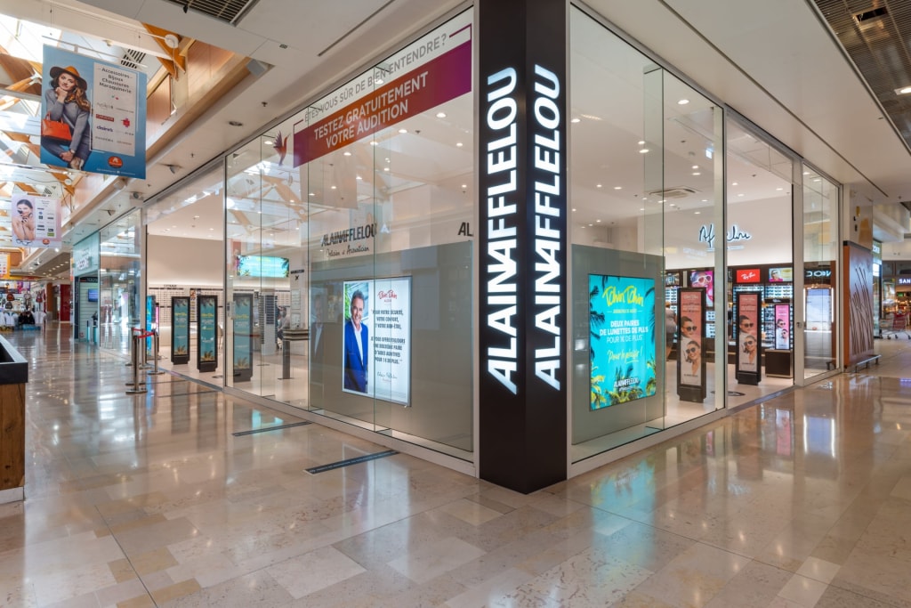 Magasin Opticien C.C. Auchan 91220 BRÉTIGNY-SUR-ORGE extérieur