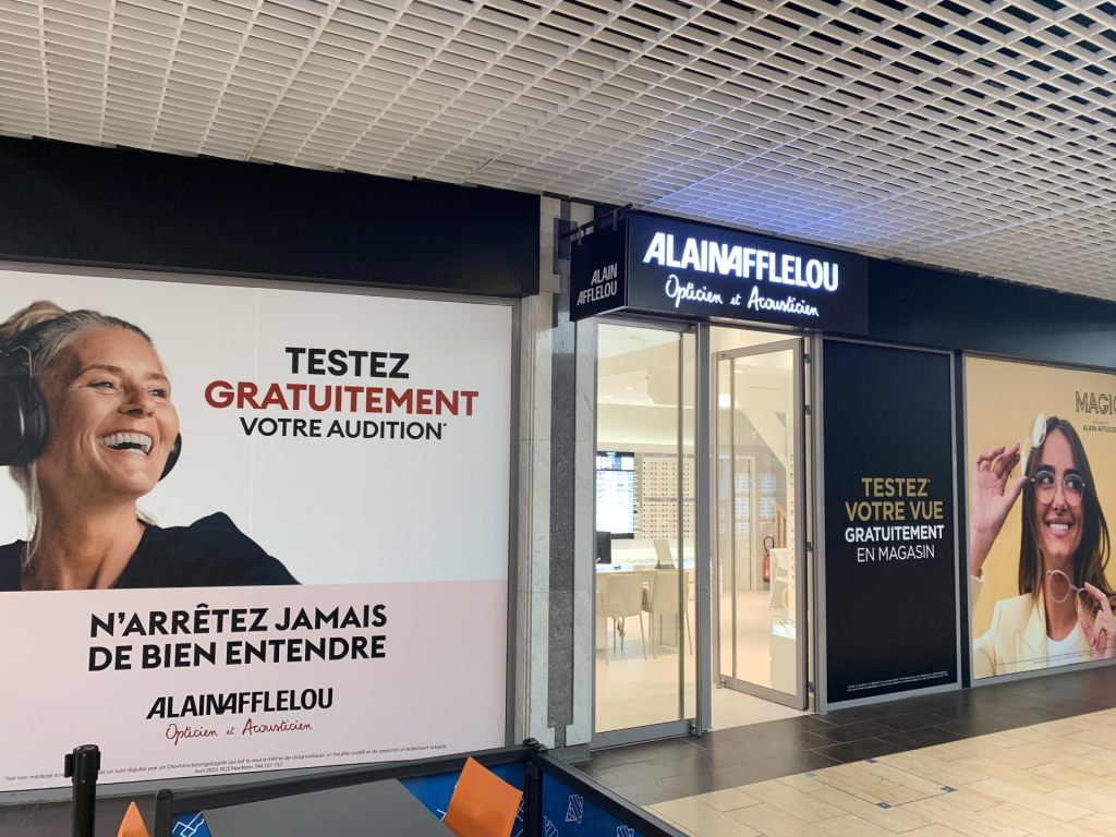 Magasin audioprothesiste C.C. E.Leclerc - ZAC de Montimaran 34500 BÉZIERS extérieur