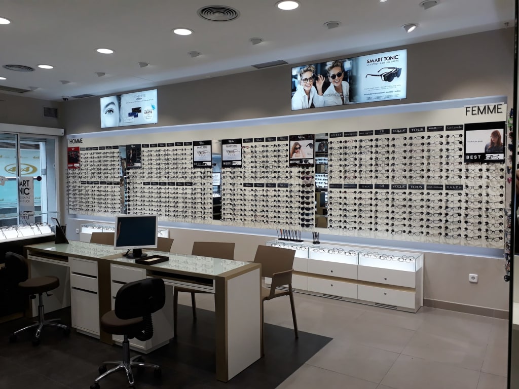 Tienda Óptico C. Sancho el Mayor, 5 31002 PAMPLONA interior