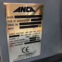 CNC Grinder-Anca - Image 3