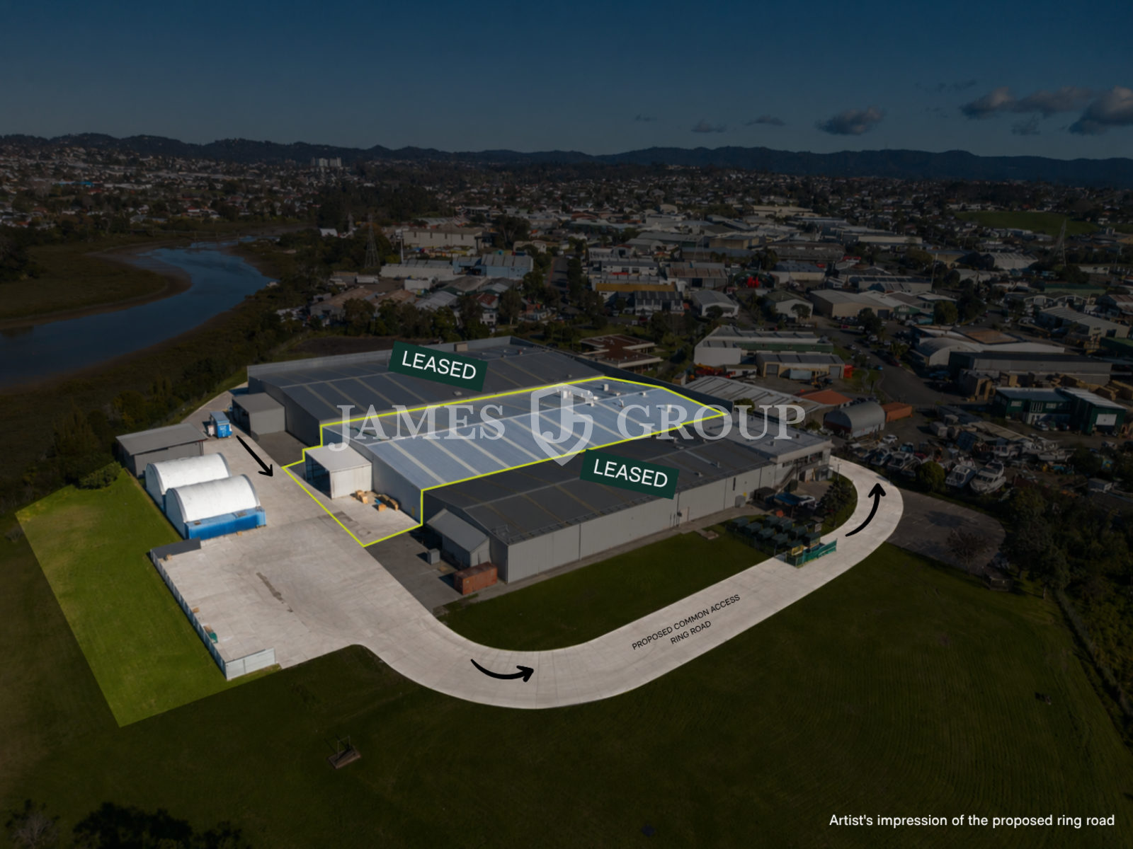 Prime West Auckland Industrial + Flexible Yard