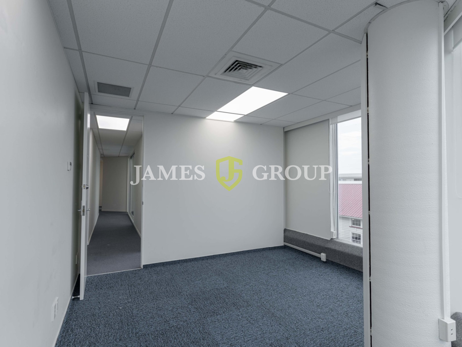 Partitioned Office Space With Open-plan Potential