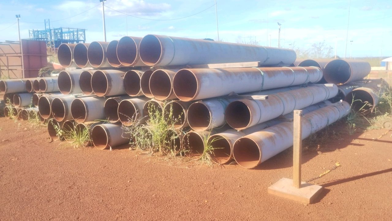 Lot of Several Cast Iron Pipe SCHSTD