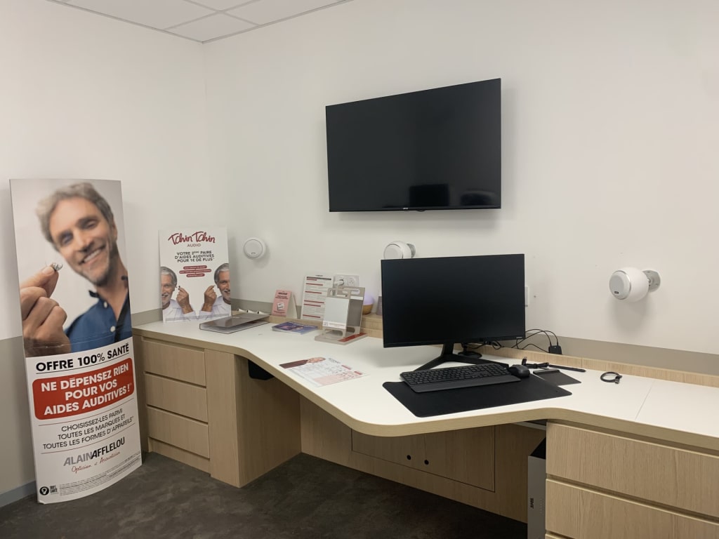 Magasin audioprothesiste C.C. E.Leclerc - Z.I. 11300 LIMOUX intérieur