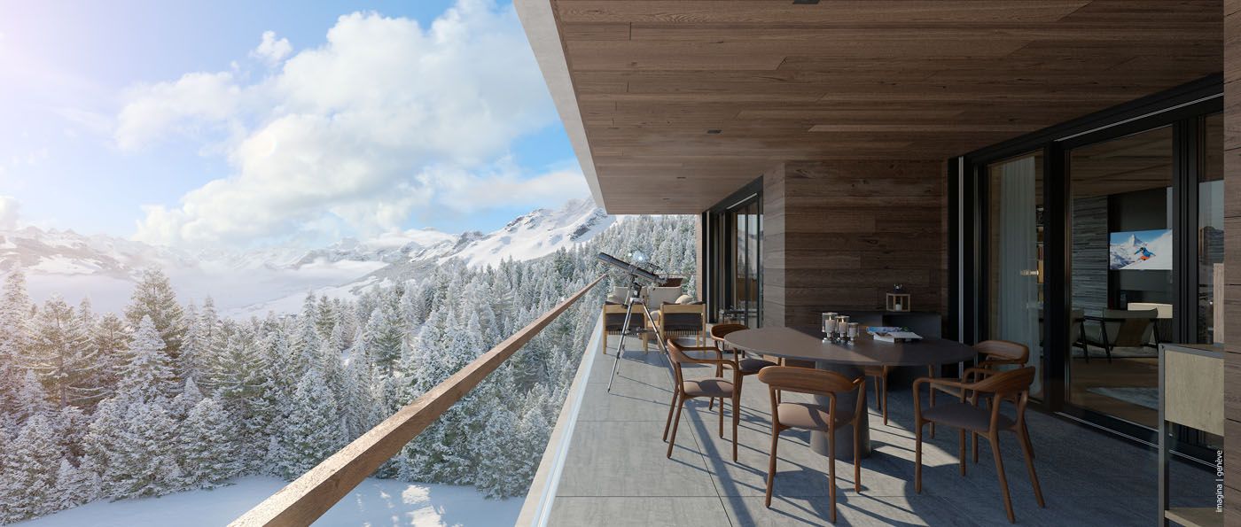 Appartement 3 chambres à vendre en Valais, Alpes suisses