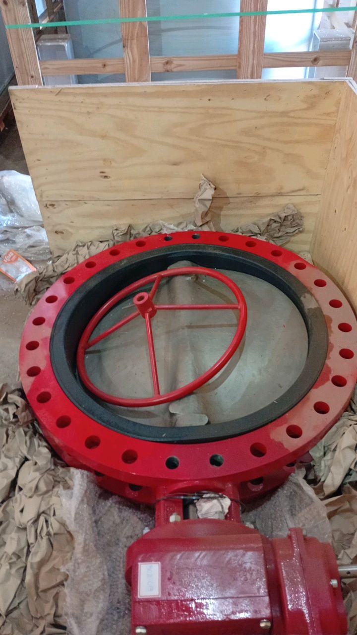 32 Inch Diameter Flanged Butterfly Valve