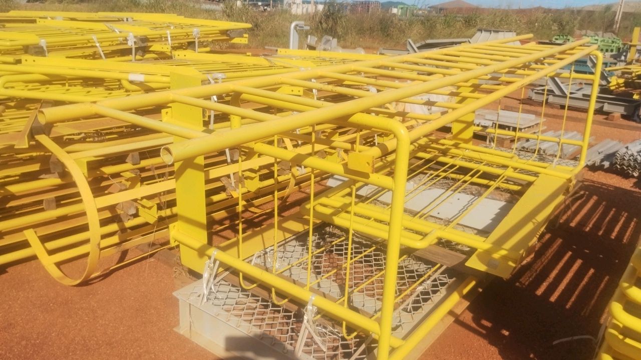 Lot with Various Guardrails