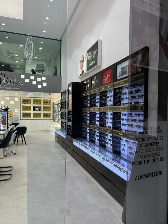 Magasin Opticien Numéro 4 – Immeuble A16 FOUNTY 80000 AGADIR intérieur