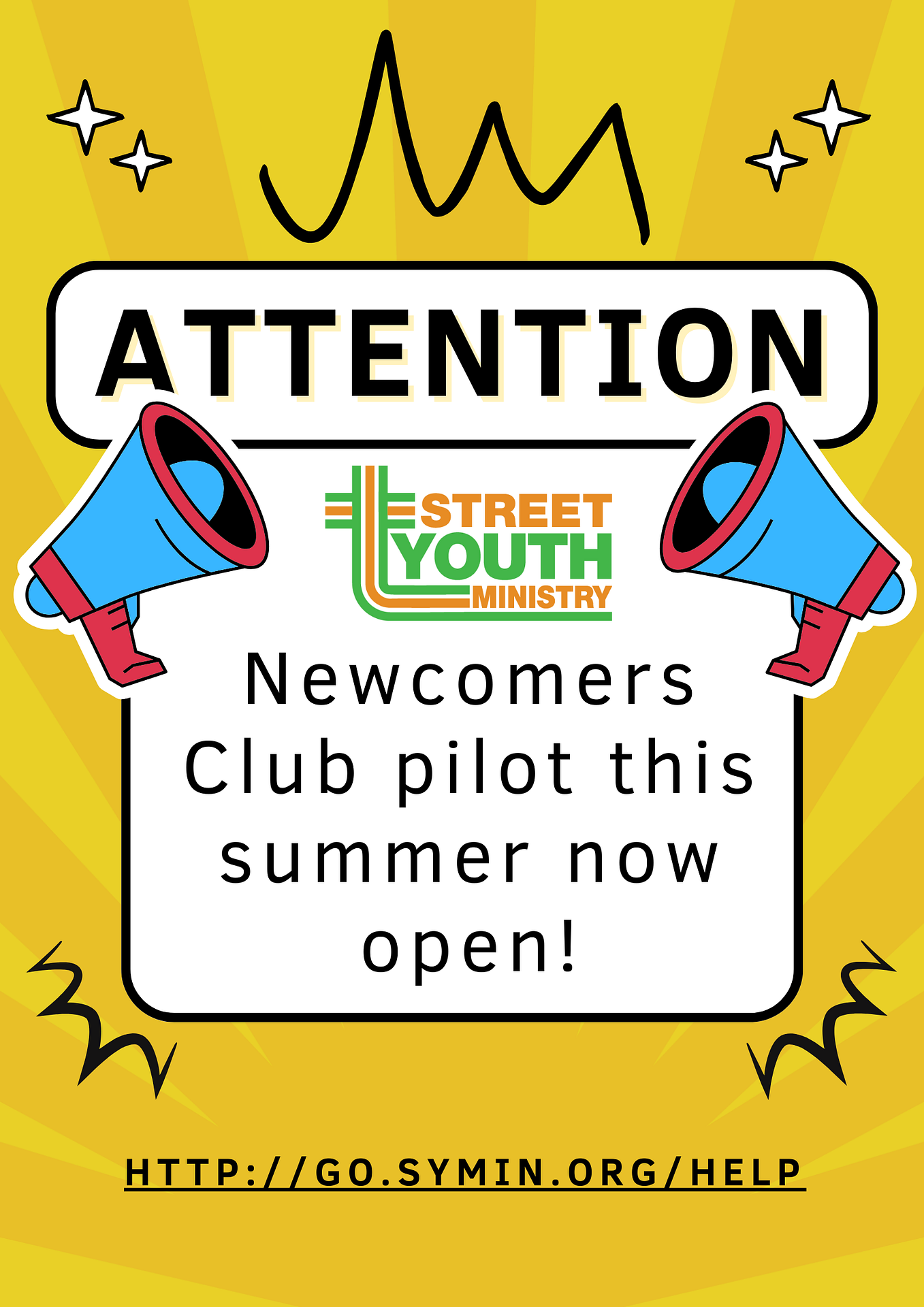 New-Comers Club pilot this summer now open!
