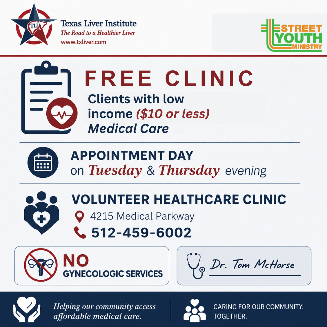 Free Clinic with Dr. Tom McHorse