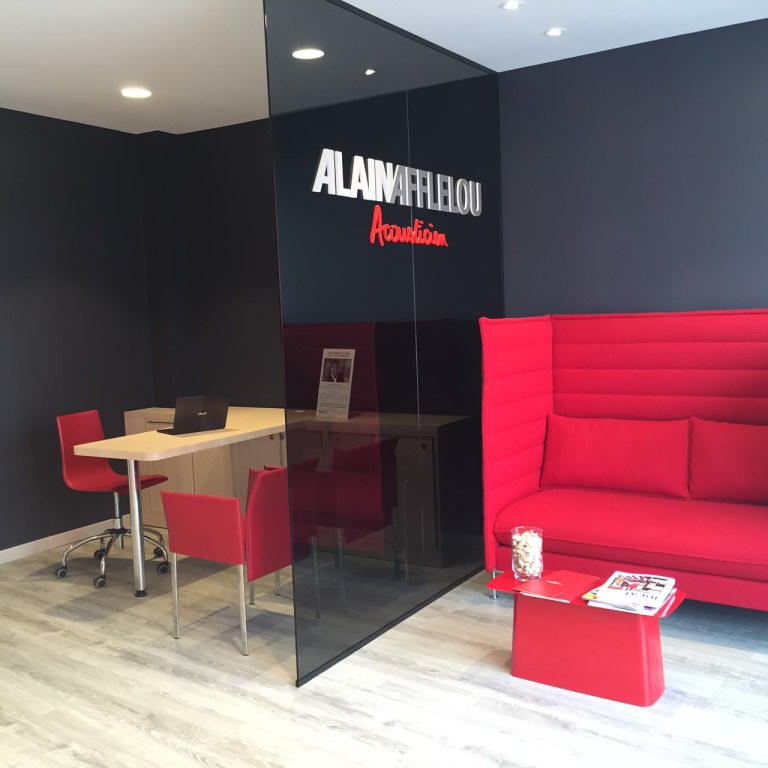 Magasin audioprothesiste 6 avenue de la Libération Charles de Gaulle 33110 LE BOUSCAT intérieur