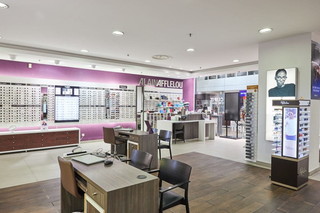 Magasin Opticien C.C. Auchan - La Trinité 06340 LA TRINITÉ intérieur