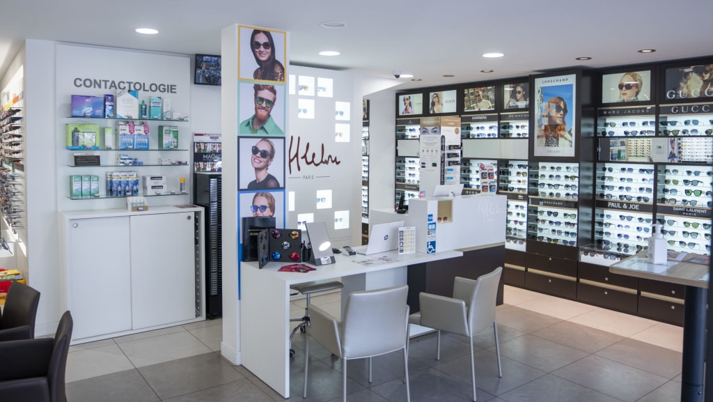 Magasin Opticien 46 rue de Stalingrad 95120 ERMONT intérieur