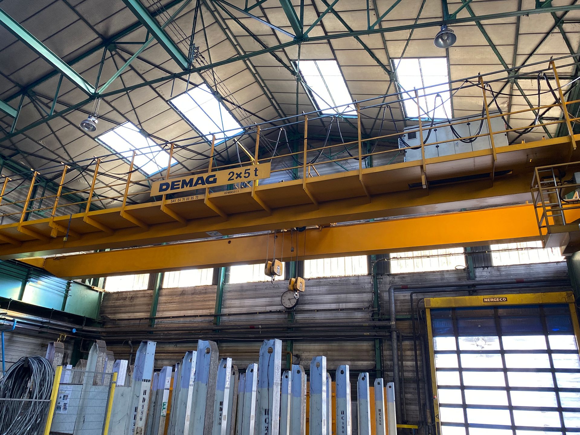 10T DEMAG Overhead Crane (2001)