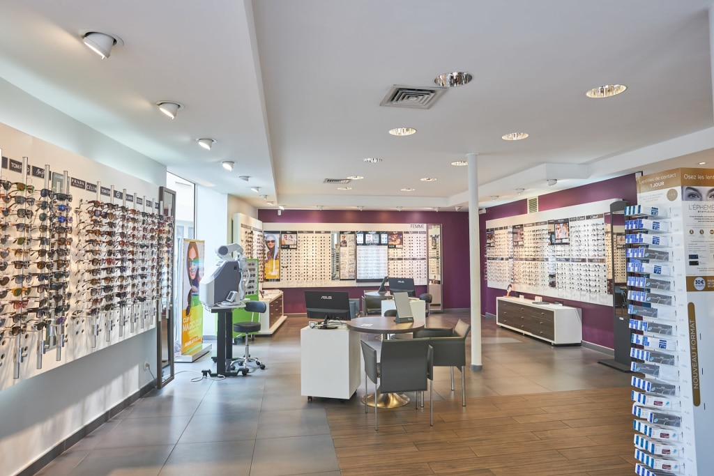 Magasin Opticien 29 rue Vauban 66000 PERPIGNAN intérieur