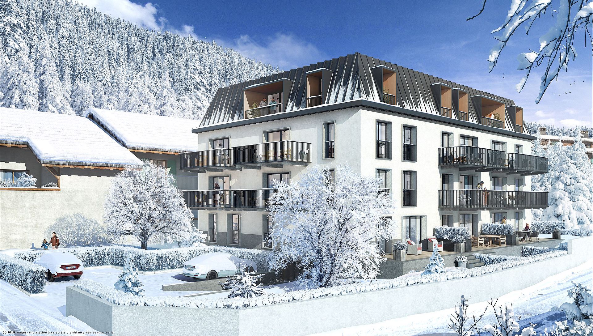  cama Empreendimento novo para venda em Chamonix Mont Blanc, Alpes franceses