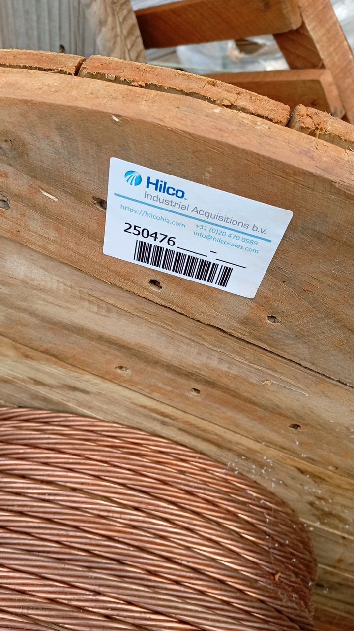Bare Copper Cable 16mm² 40 kg
