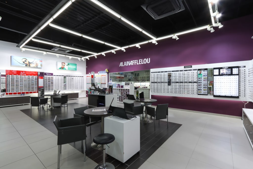 Magasin Opticien C.C. Auchan 60000 BEAUVAIS intérieur