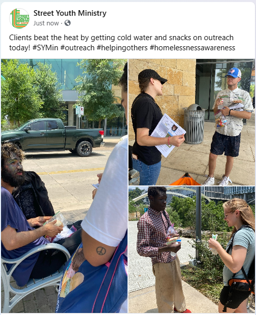 Equip us for one outreach visit with a young client