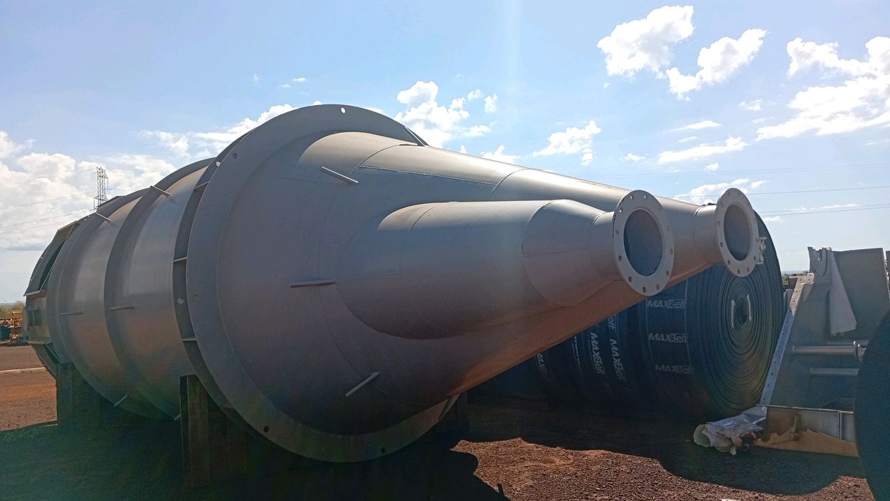Carbon Steel Industrial Gas Scrubber