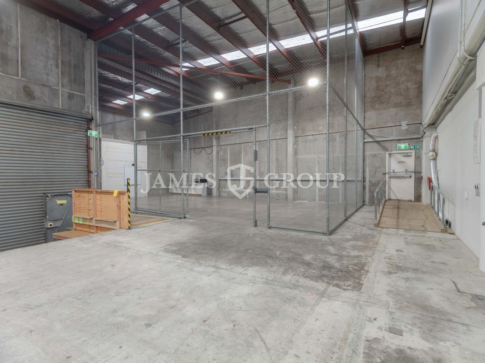 High Stud Warehouse + Modern Office In City Fringe